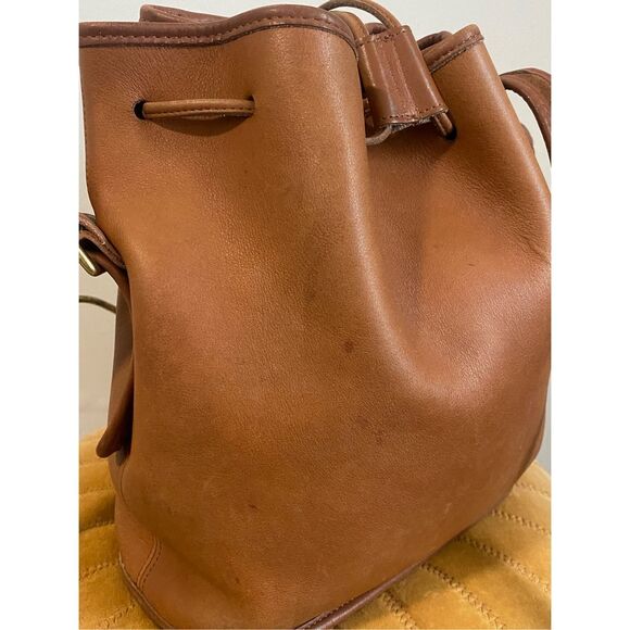 Vintage COACH 9952 Lula’s Legacy Crossbody Bag Old Coach Brown Leather - Picture 11 of 13